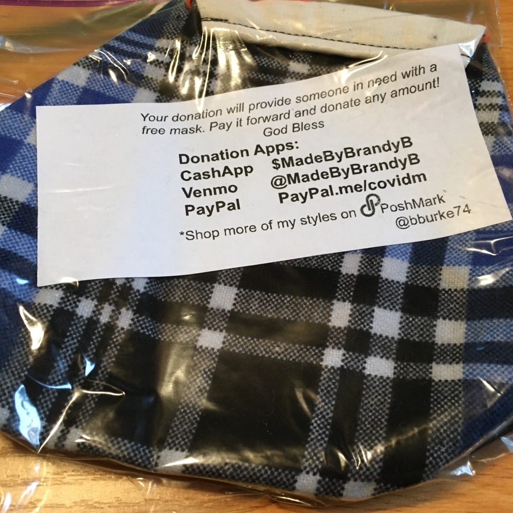 3-Layer Organic Cotton Face Mask (Custom Order)